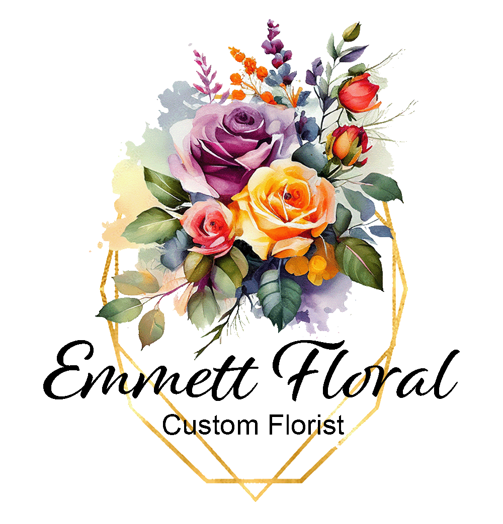 Emmett Floral Logo