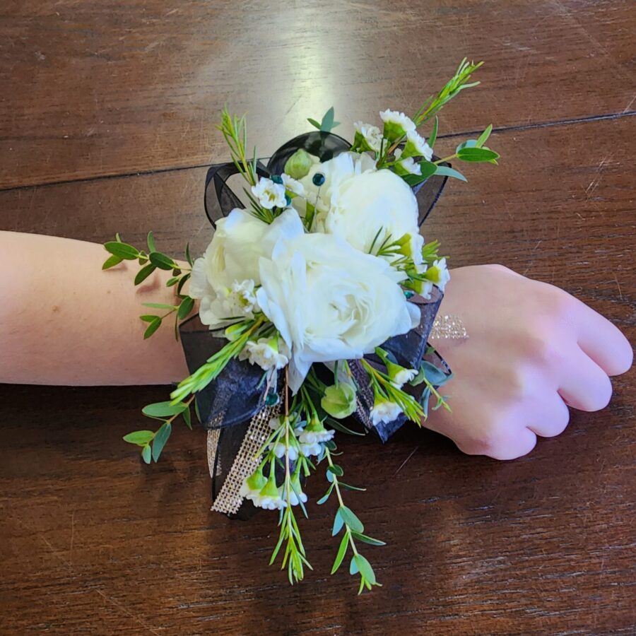 The Blues Corsage - $45