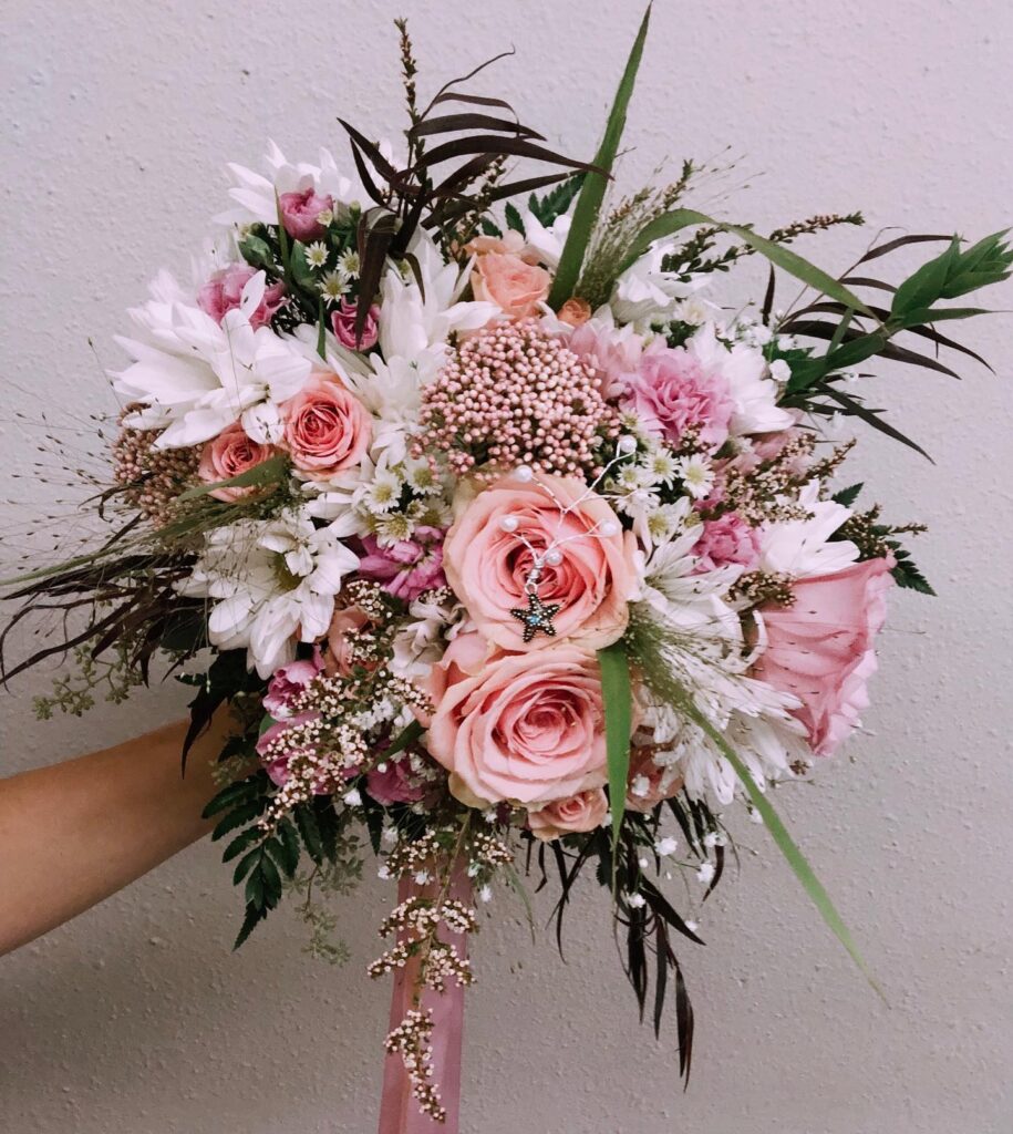 Wedding - Pink Beauty Bouquet - $200