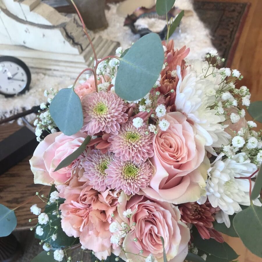 Wedding - Softly Bouquet - $100